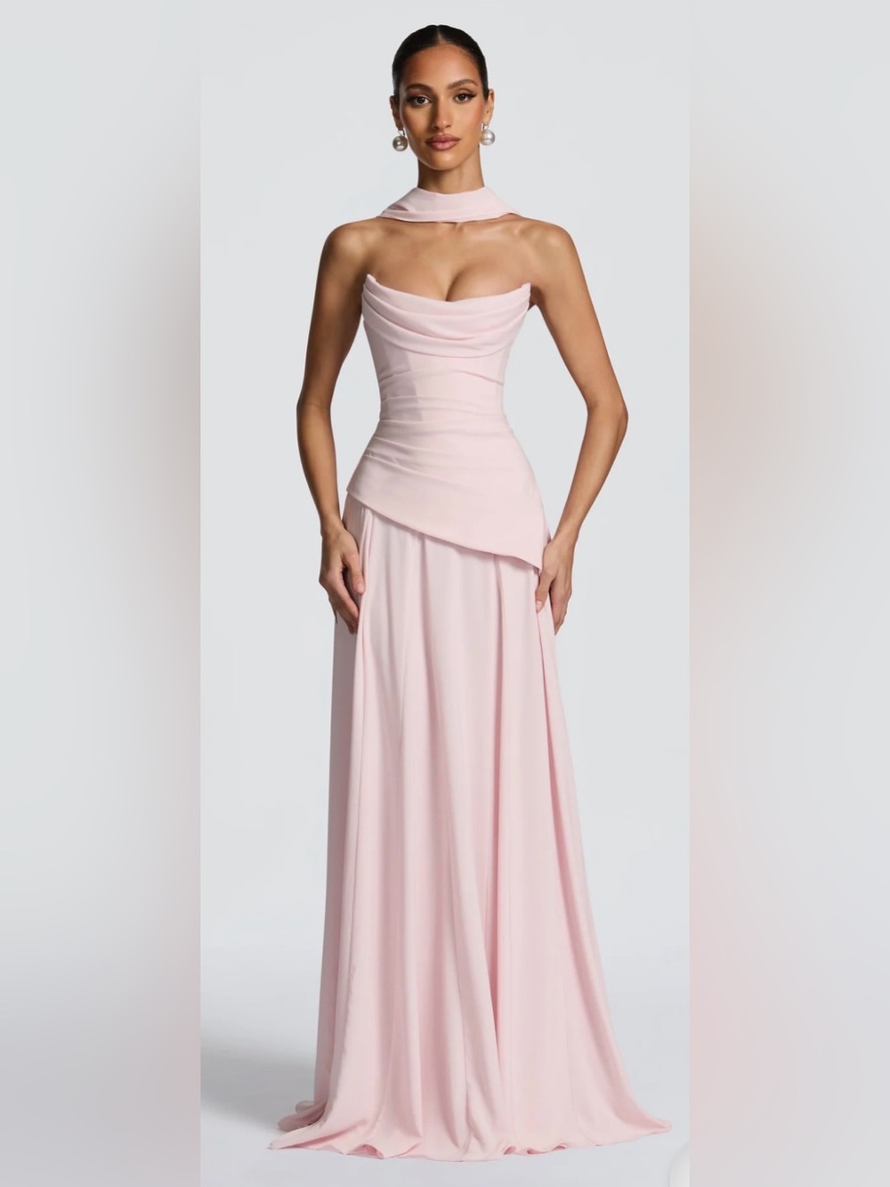 Babyboo PATRICIA MAXI DRESS - BLUSH